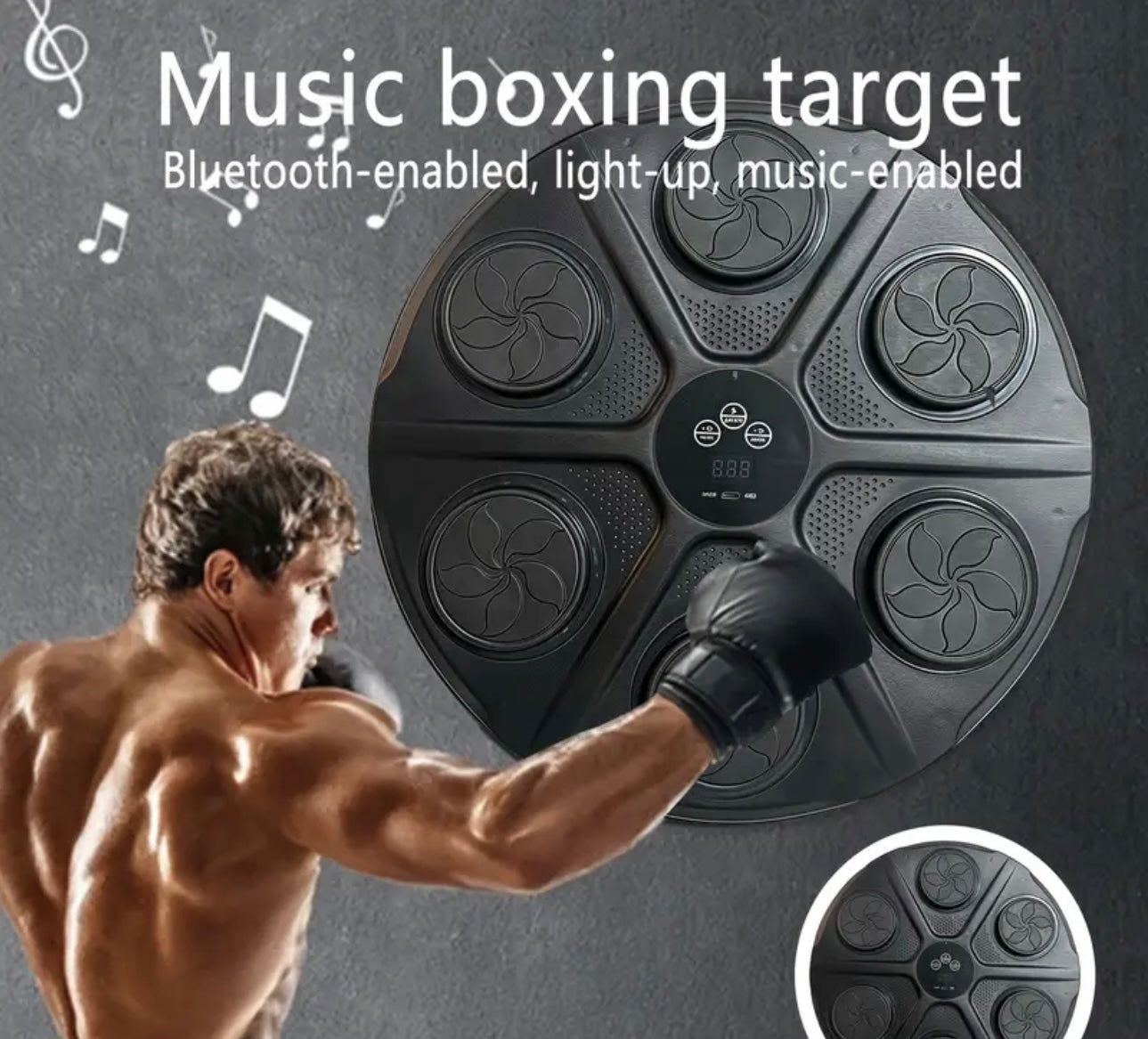 Entrenadora de Boxeo con Música y Bluetooth