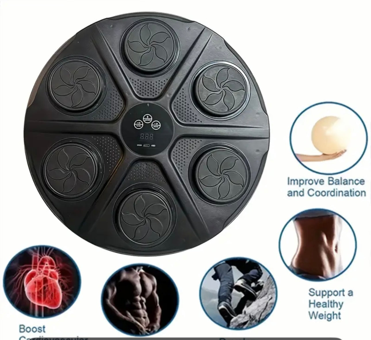 Entrenadora de Boxeo con Música y Bluetooth