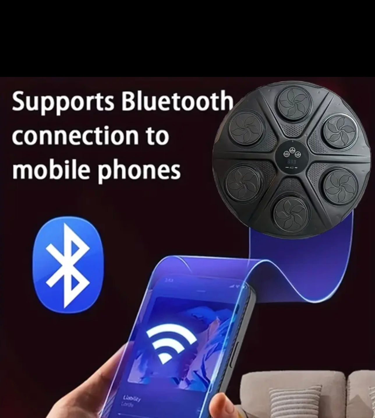 Entrenadora de Boxeo con Música y Bluetooth