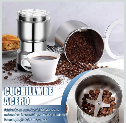Molino de Café y Especias Eléctrico Acero Inoxidable