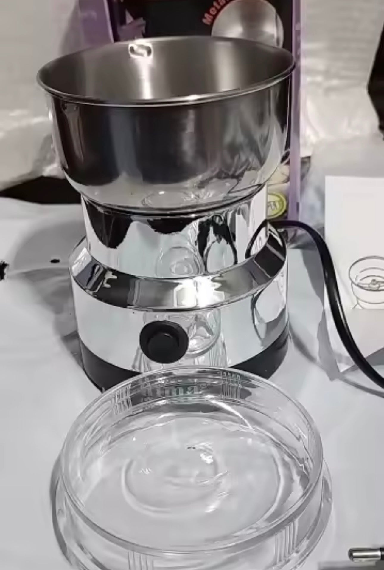 Molino de Café y Especias Eléctrico Acero Inoxidable