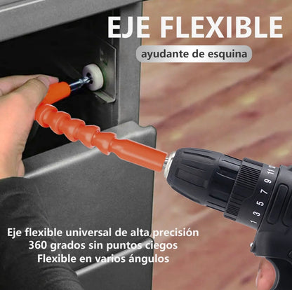 Taladro y Destornillador Doble Batería