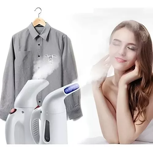 PLANCHA VAPORIZADORA PORTATIL / ROPA LISTA Y DESINFECTADA EN SEGUNDOS
