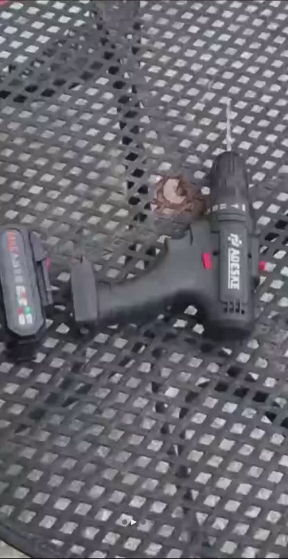 Taladro y Destornillador Doble Batería